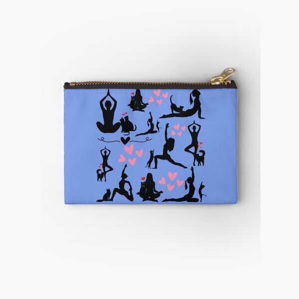 Item preview, Yoga with Meow Pattern designed and sold by HappyHavenStu.