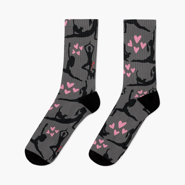Item preview, Yoga with Meow Pattern designed and sold by HappyHavenStu.