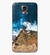 An aerial shot of the Salt Pans in Marsaskala Malta Case/Skin for Samsung Galaxy