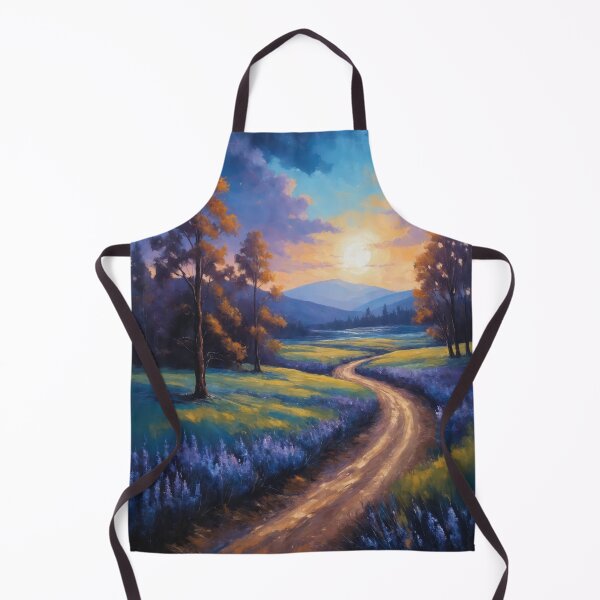 Item preview, The Winding Path at Sunset designed and sold by REPTISLAV.