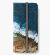 An aerial shot of the Salt Pans in Marsaskala Malta iPhone Wallet/Case/Skin