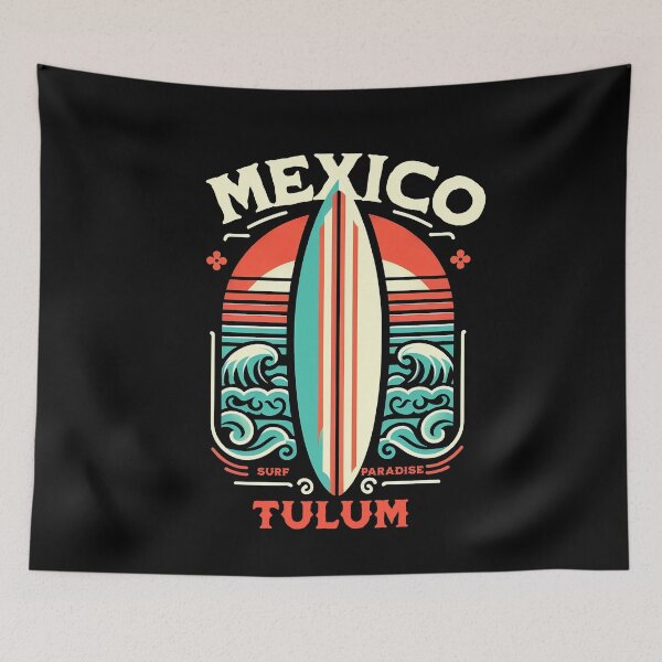 Item preview, Tulum Mexico Surf Paradise designed and sold by DarekShop.