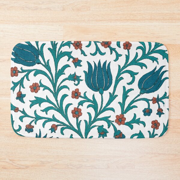 Item preview, Traditional Turkish Iznik Tile Floral Pattern  designed and sold by Rushurban.