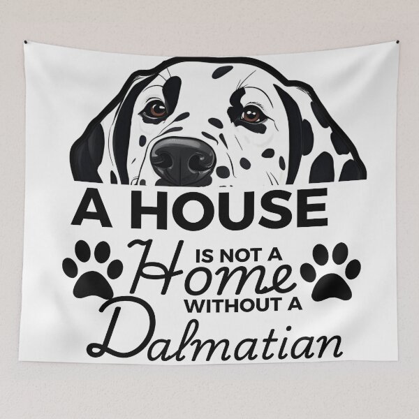 Item preview, Dalmatian Ears – A House Is Not a Home Without a Dalmatian designed and sold by GoodyPaws.