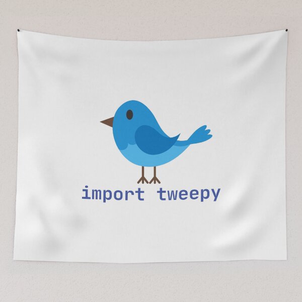 Item preview, import tweepy – Python Library designed and sold by Redstrawberry13.