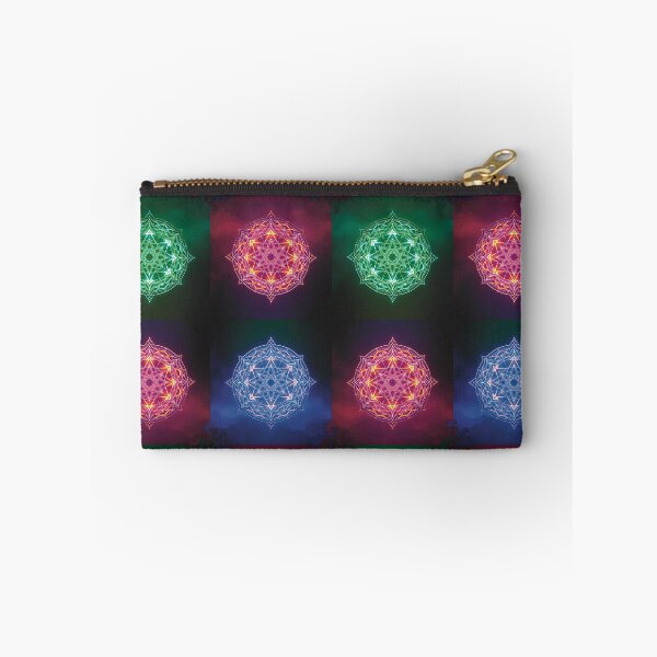 Item preview, Neon Sacred Geometry Mandala Pattern  designed and sold by Elizarfa.