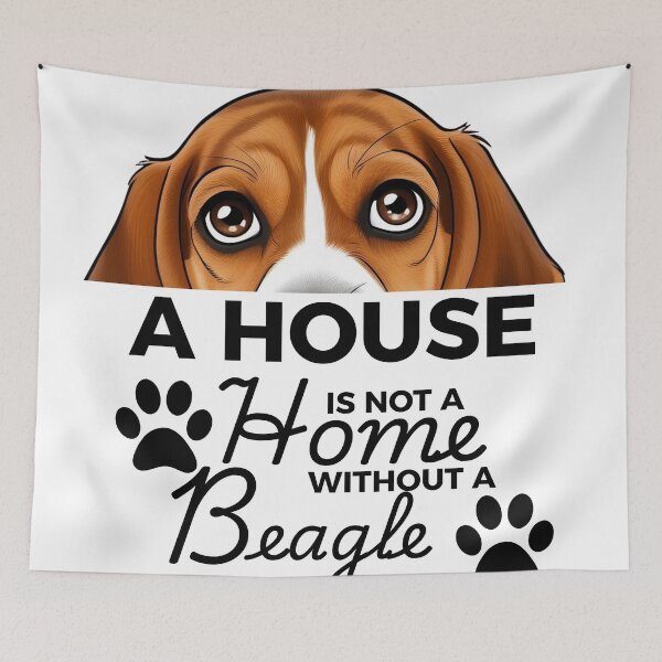 Item preview, Beagle Ears – A House Is Not a Home Without a Beagle designed and sold by GoodyPaws.
