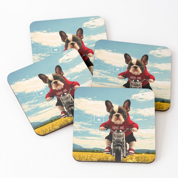 Item preview, [ME] French Bulldog Moto Rider 2 (love me in Japan) designed and sold by S9View.