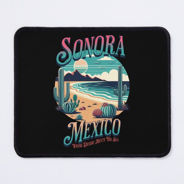 Item preview, Sonora Mexico Where Desert Meets The Sea Vintage Style designed and sold by DarekShop.