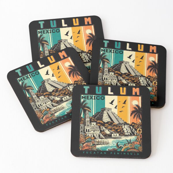Item preview, Tulum Vintage Style Travel Destinations designed and sold by DarekShop.