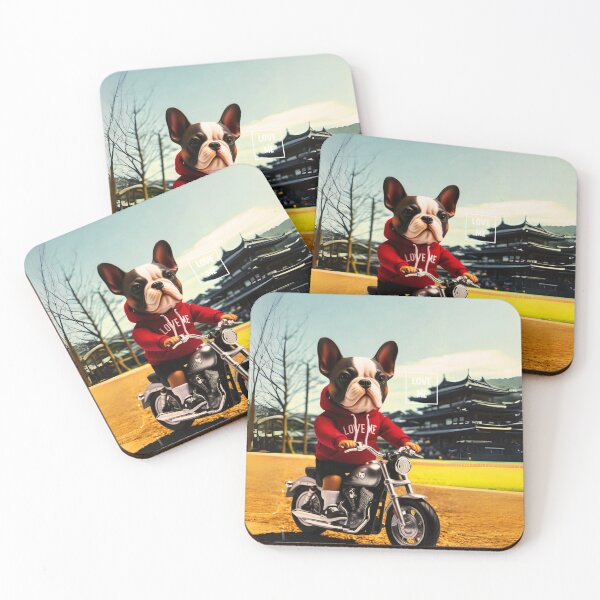 Item preview, [ME] French Bulldog Moto Rider 3 (love me in Japan) designed and sold by S9View.