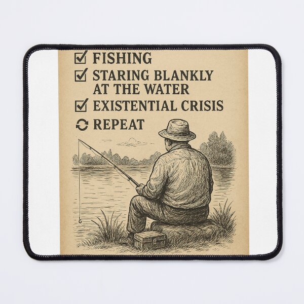 Item preview, Weekend Itinerary – Anti-Social Angler Series designed and sold by unclejohncorner.