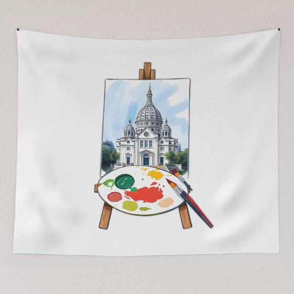 Item preview, Parisian Montmartre Artistic Bohemian Flair designed and sold by allogy.