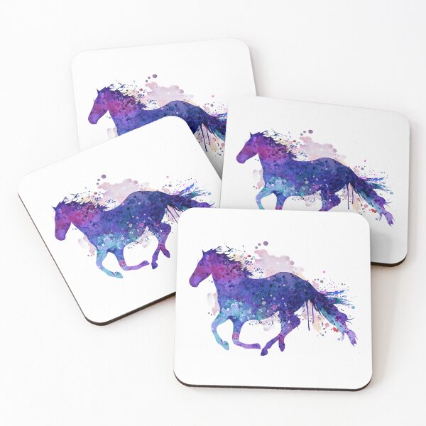 Item preview, Galloping Horse Watercolor designed and sold by caracatita75.