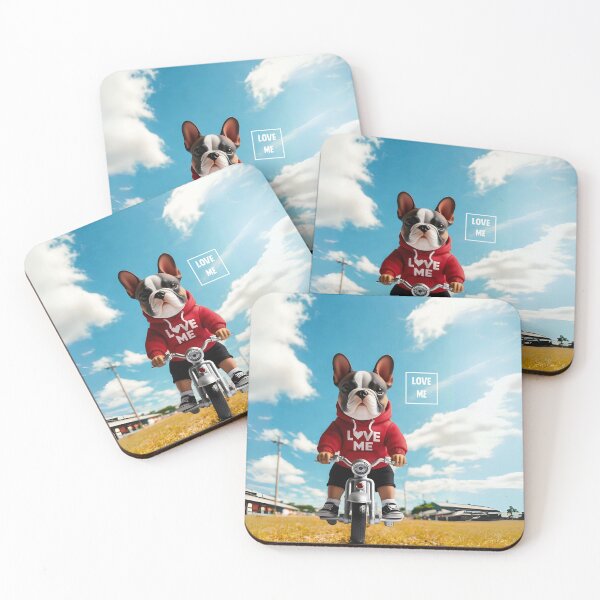 Item preview, [ME] French Bulldog Moto Rider 4 (love me in Japan) designed and sold by S9View.