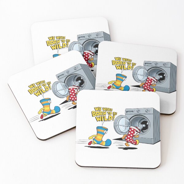 Item preview, Wild Socks with Washing Machine – Comical Design for Fans of Domestic Chaos designed and sold by StormArte.