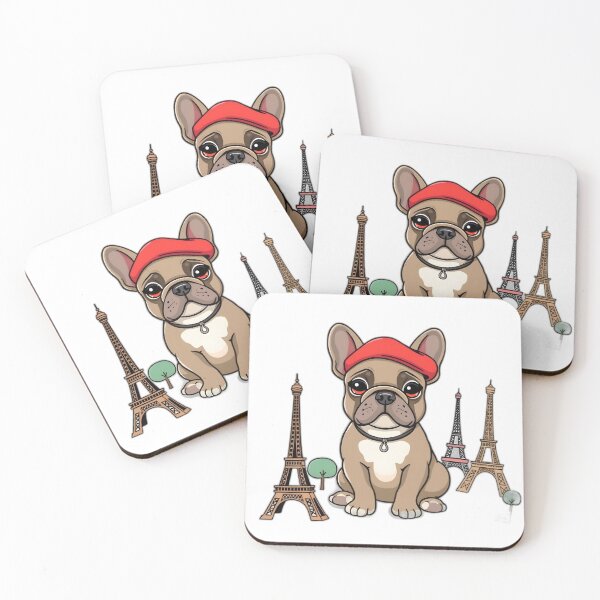 Item preview, French Bulldog in Beret Parisian Charm designed and sold by allogy.
