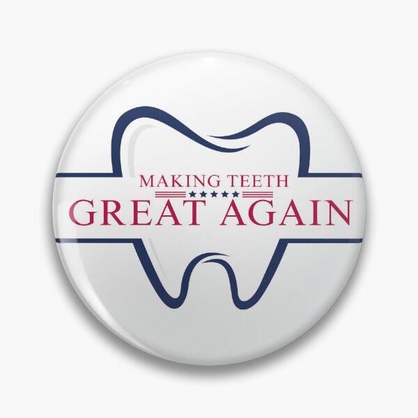 Item preview, Funny Dentist Gift - Making Teeth Great Again Tooth Design July 4th designed and sold by ElixirCraft.