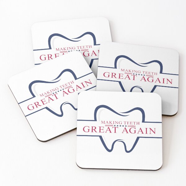 Item preview, Funny Dentist Gift - Making Teeth Great Again Tooth Design July 4th designed and sold by ElixirCraft.