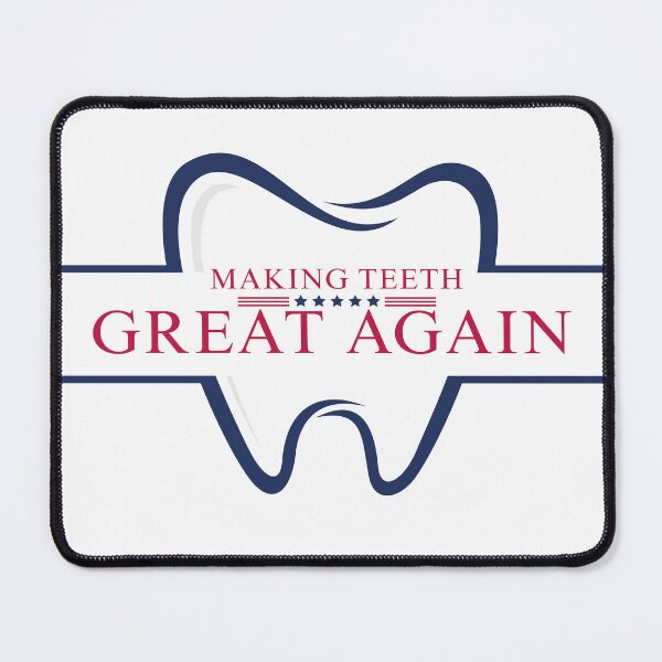 Item preview, Funny Dentist Gift - Making Teeth Great Again Tooth Design July 4th designed and sold by ElixirCraft.