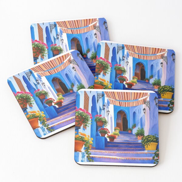 Item preview, Chefchaouen Morocco Mug – The Most Instagrammable Blue City of the Year – Exotic Design Ideal as a Gift for Travelers designed and sold by StormArte.
