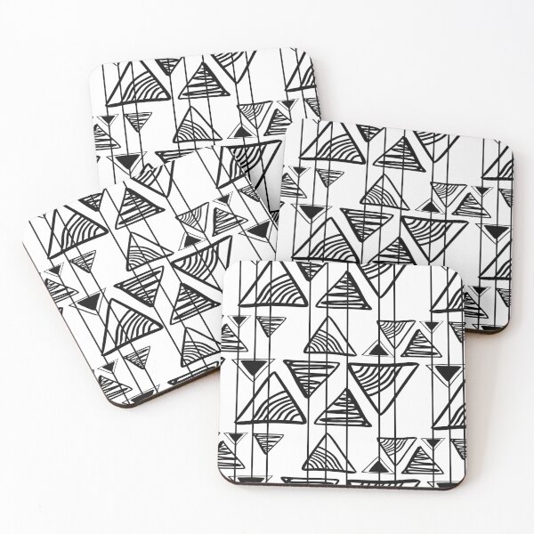 Item preview, Hand draw triangles pattern designed and sold by IMAGENACTION.