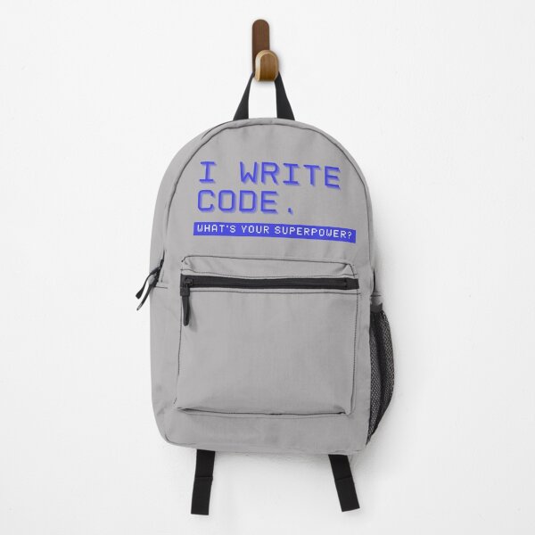 Item preview, I Write Code – What's Your Superpower?" | Programmer Quote Design designed and sold by drdoodle92 Art.