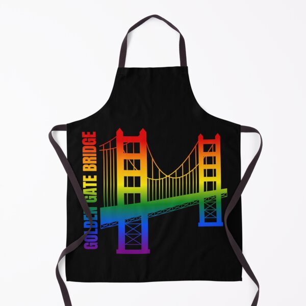 Item preview, Golden Gate Bridge San Francisco Rainbow graphic, Rainbow color pride LGBTQ graphic t-shirt, Pride unisex t-shirt, pride outfit ideas, pride month tees, designed and sold by PrideBeProud.