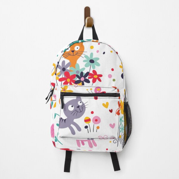 Item preview, Cats playing and flowers designed and sold by IMAGENACTION.