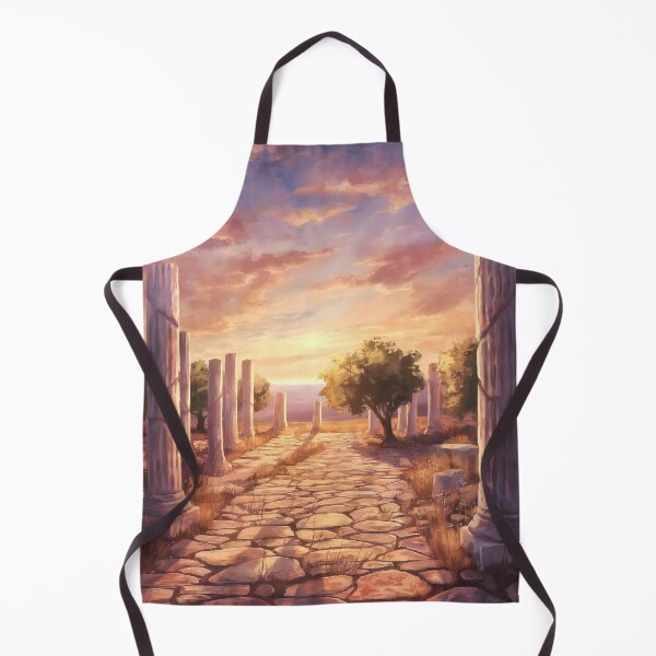 Item preview, Salamis Ruins, Famagusta: Mediterranean Sunset Amber Glow designed and sold by LSVart.