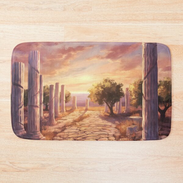 Item preview, Salamis Ruins, Famagusta: Mediterranean Sunset Amber Glow designed and sold by LSVart.