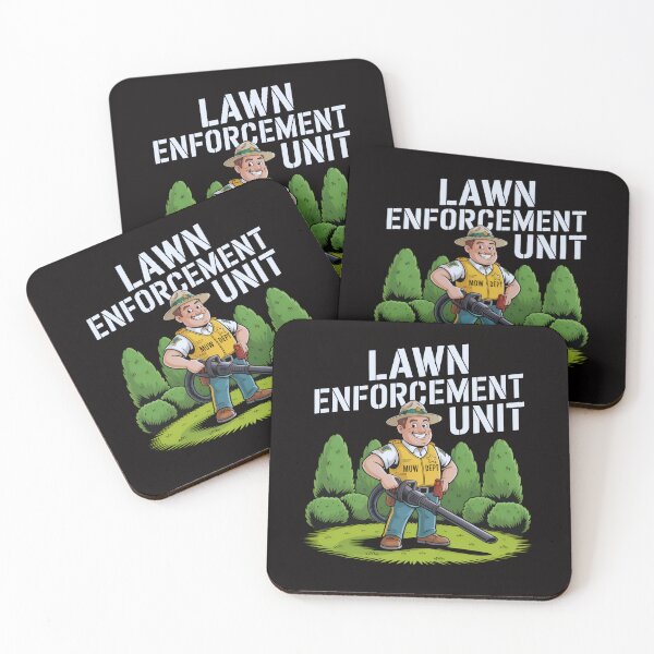 Item preview, Father Mows Best Gardener Dad Lawn Care – Lawn Enforcement Unit Shirt designed and sold by Slavicsoul.