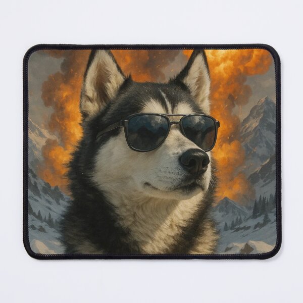 Artikelvorschau, Cooler Siberian Husky entworfen und verkauft von Becooldesing.