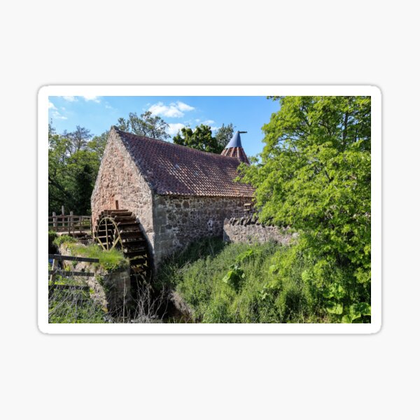 Item preview, The waterwheel at Preston Mill designed and sold by Soul of Alba.