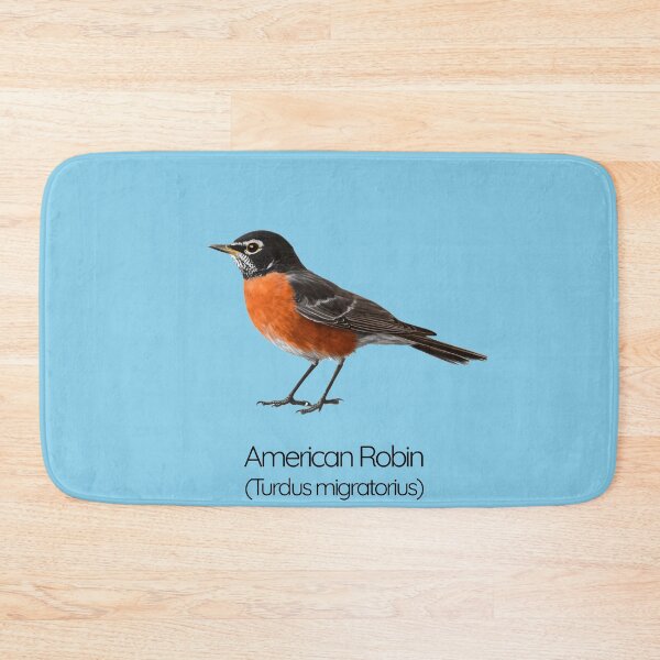 Item preview, American Robin | The Harbinger of Spring and Melodious Dawn designed and sold by The Digital Compass.