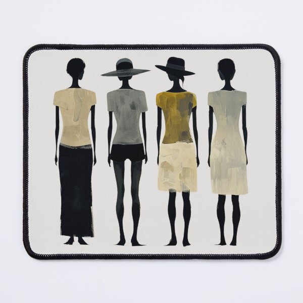 Item preview, Abstract Silhouetted Figures of Women designed and sold by Aise06.