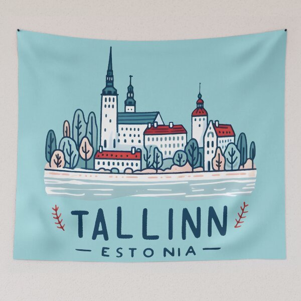 Item preview, Tallinn Estonia  designed and sold by WanderlustCoCo.