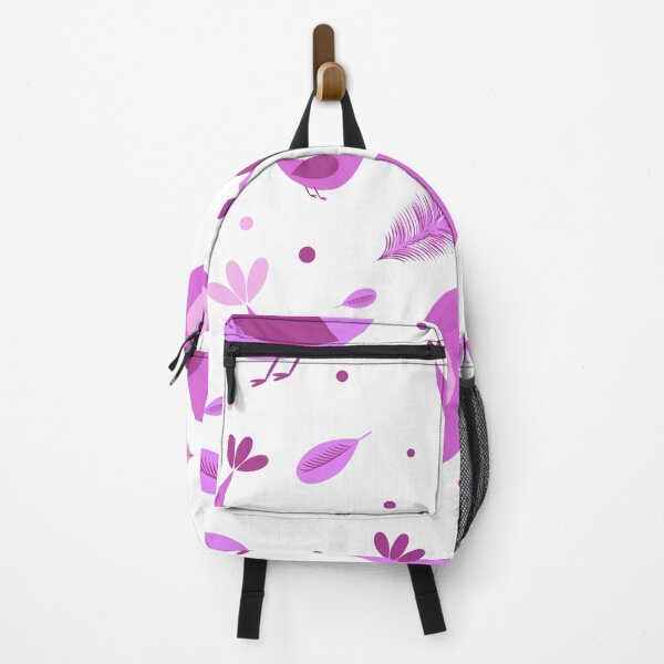 Item preview, Cute Pink Bird Pattern – Soft Pastel Aesthetic Design designed and sold by TropicalTrails.