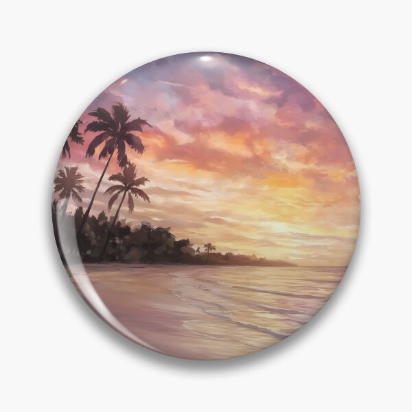Item preview, Siesta Key Beach, Florida: Fiery Sunset Serenity designed and sold by LSVart.
