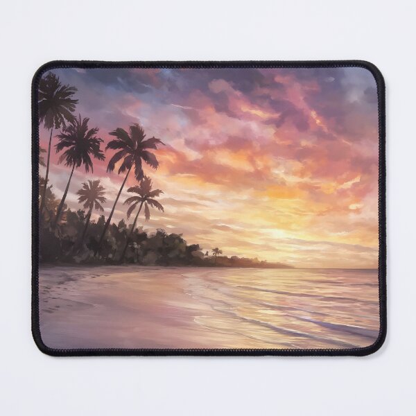 Item preview, Siesta Key Beach, Florida: Fiery Sunset Serenity designed and sold by LSVart.