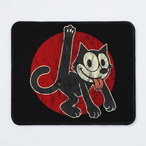 Item preview, Cheeky Cat having a wash Vintage look Felix the cat designed and sold by TheGingerEffect.