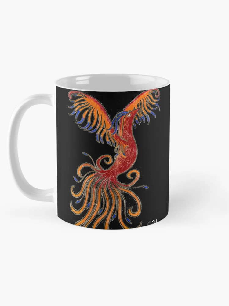 Thumbnail 5 of 6, Coffee Mug, Phoenix Rising designed and sold by Riot3ss.