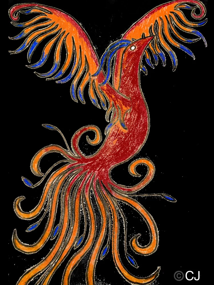 Thumbnail 7 of 7, Oversized T-Shirt, Phoenix Rising designed and sold by Riot3ss.
