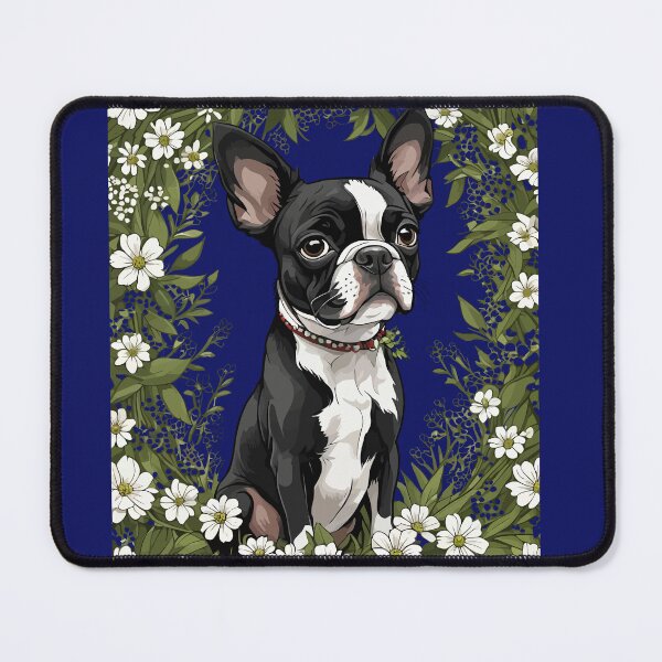 Item preview, Boston Terrier And Massachusetts Mayflowers 3 designed and sold by taiche.