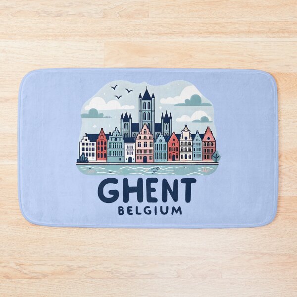Item preview, Ghent Belgium designed and sold by WanderlustCoCo.