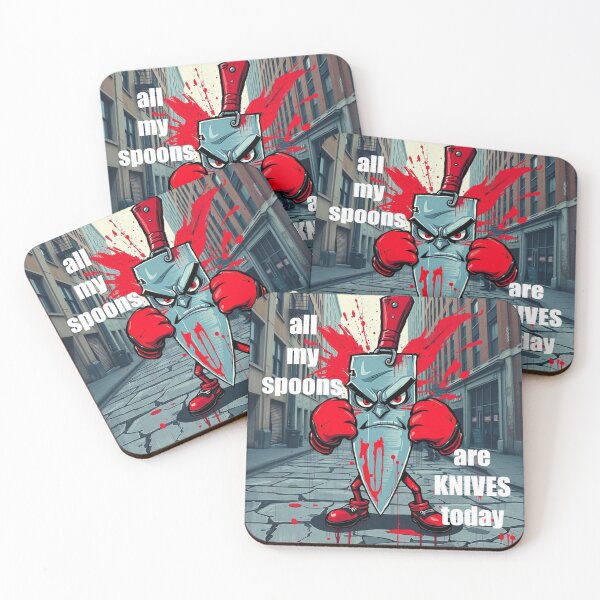 Item preview, All My Spoons are Knives Today designed and sold by Riot3ss.