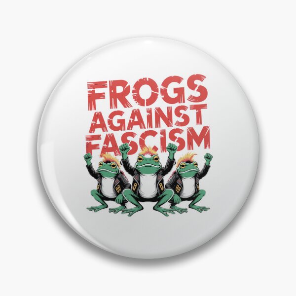 Item preview, Frogs against fascism designed and sold by Mateusz Majcherek.