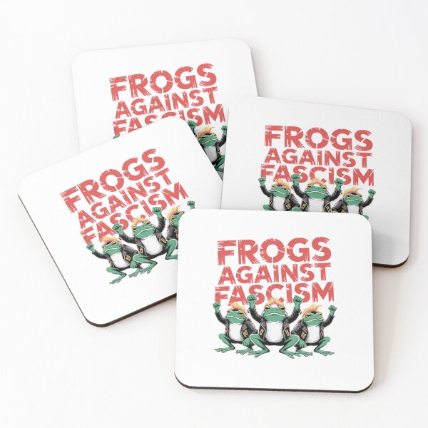 Item preview, Frogs against fascism designed and sold by Mateusz Majcherek.