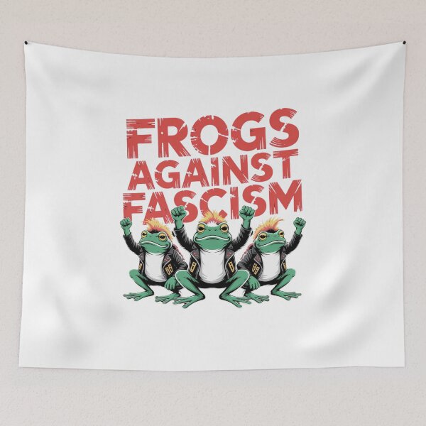 Item preview, Frogs against fascism designed and sold by Mateusz Majcherek.