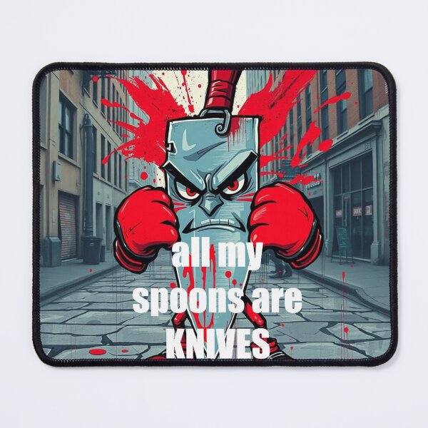 Item preview, All My Spoons Are Knives Today designed and sold by Riot3ss.